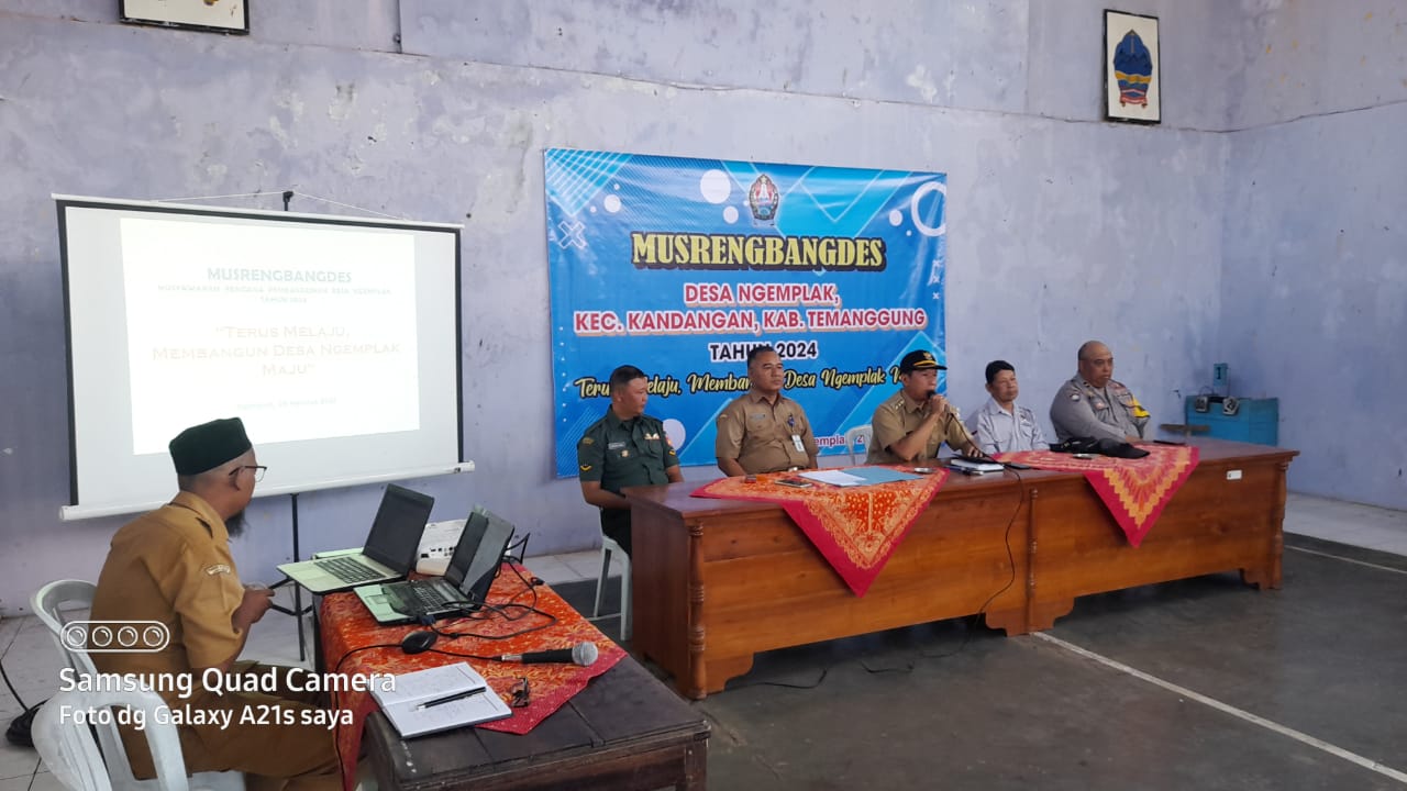 --- MUSYAWARAH RENCANA PEMBANGUNAN DESA/MUSRENBANGDES 2024 ---