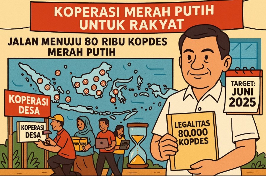 menuju   :   KOPERASI DESA MERAH PUTIH